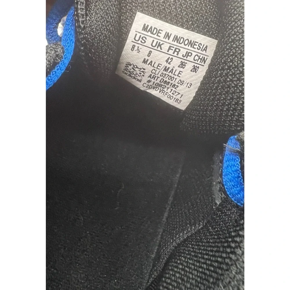Adidas Bounce Black and Blue Men's shoes size 8.5
